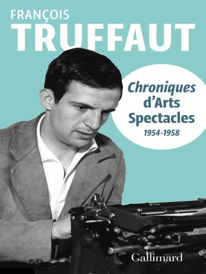 cover image of Chroniques d'Arts-Spectacles (1954-1958)